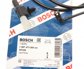 899 р. Датчик износа тормозных колодок LAND ROVER Range Rover Sport передний (1шт.) BOSCH BOSCH 1987473054  с доставкой в г. Керчь. Увеличить фотографию 2