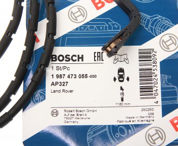 839 р. Датчик износа тормозных колодок LAND ROVER Range Rover (02-12) задний BOSCH BOSCH 1987473055  с доставкой в г. Керчь. Увеличить фотографию 2