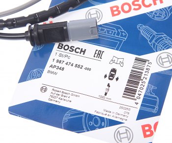 1 199 р. Датчик износа тормозных колодок BMW X5 (E70),X6 (E71) задний BOSCH BOSCH 1987474552  с доставкой в г. Керчь. Увеличить фотографию 2