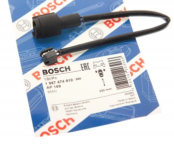 399 р. Датчик износа тормозных колодок BMW 5 (E28,E34),7 (E32) переднийзадний BOSCH BOSCH 1987474910  с доставкой в г. Керчь. Увеличить фотографию 2