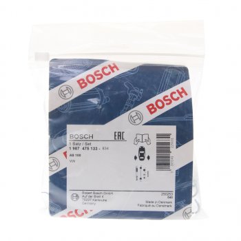 1 669 р. Комплект PEUGEOT 406 (96-) монтажный колодок тормозных задних барабанных BOSCH BOSCH 1987475133  с доставкой в г. Керчь. Увеличить фотографию 2
