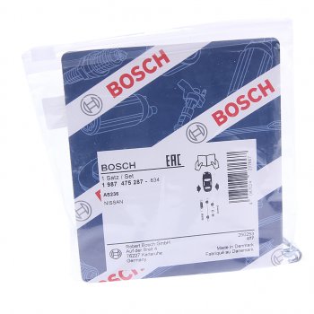 739 р. Ремкомплект NISSAN Almera (00-06) колодок тормозных барабанных BOSCH BOSCH 1987475287  с доставкой в г. Керчь. Увеличить фотографию 2