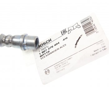 1 259 р. Шланг тормозной AUDI A6 (94-) передний BOSCH BOSCH 1987476404  с доставкой в г. Керчь. Увеличить фотографию 2