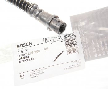 1 299 р. Шланг тормозной MERCEDES S (W220) задний левыйправый BOSCH BOSCH 1987476950  с доставкой в г. Керчь. Увеличить фотографию 2