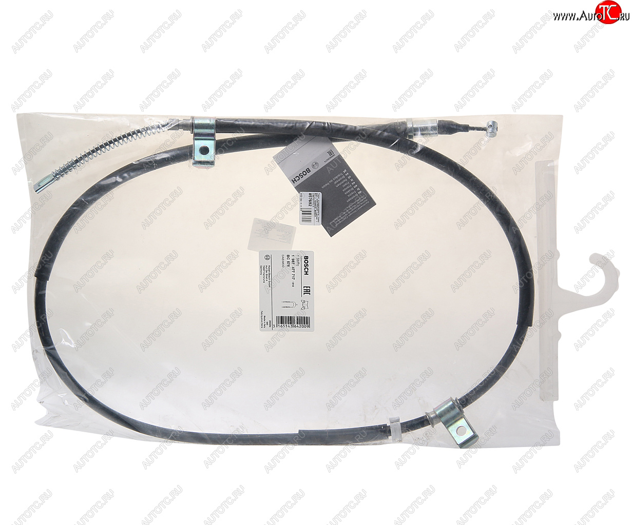 2 469 р. Трос стояночного тормоза CHEVROLET Lanos (97-) правый BOSCH BOSCH 1987477717  с доставкой в г. Керчь