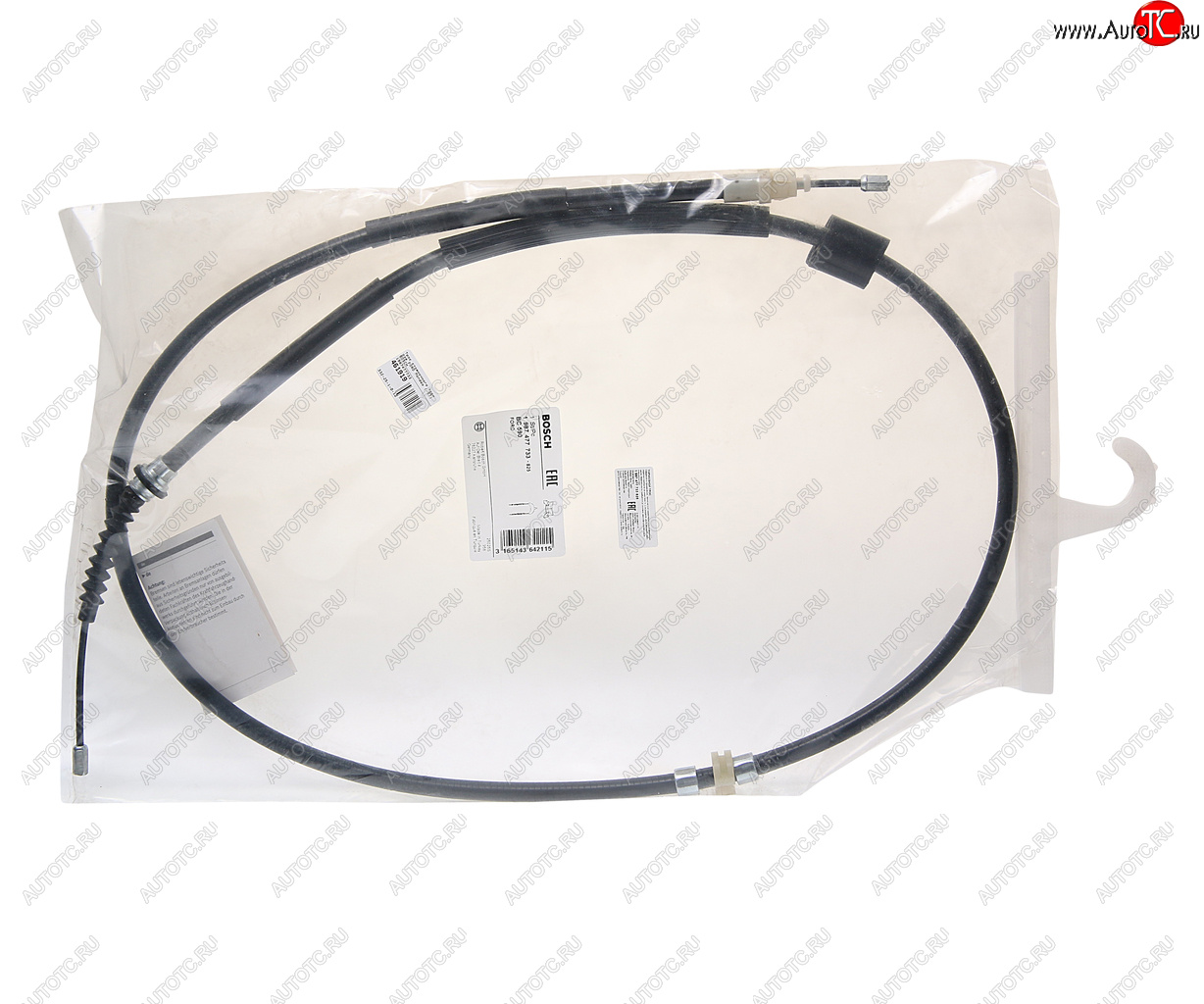 2 299 р. Трос стояночного тормоза FORD Mondeo (-07) BOSCH BOSCH 1987477733 BOSCH 1987477733  с доставкой в г. Керчь