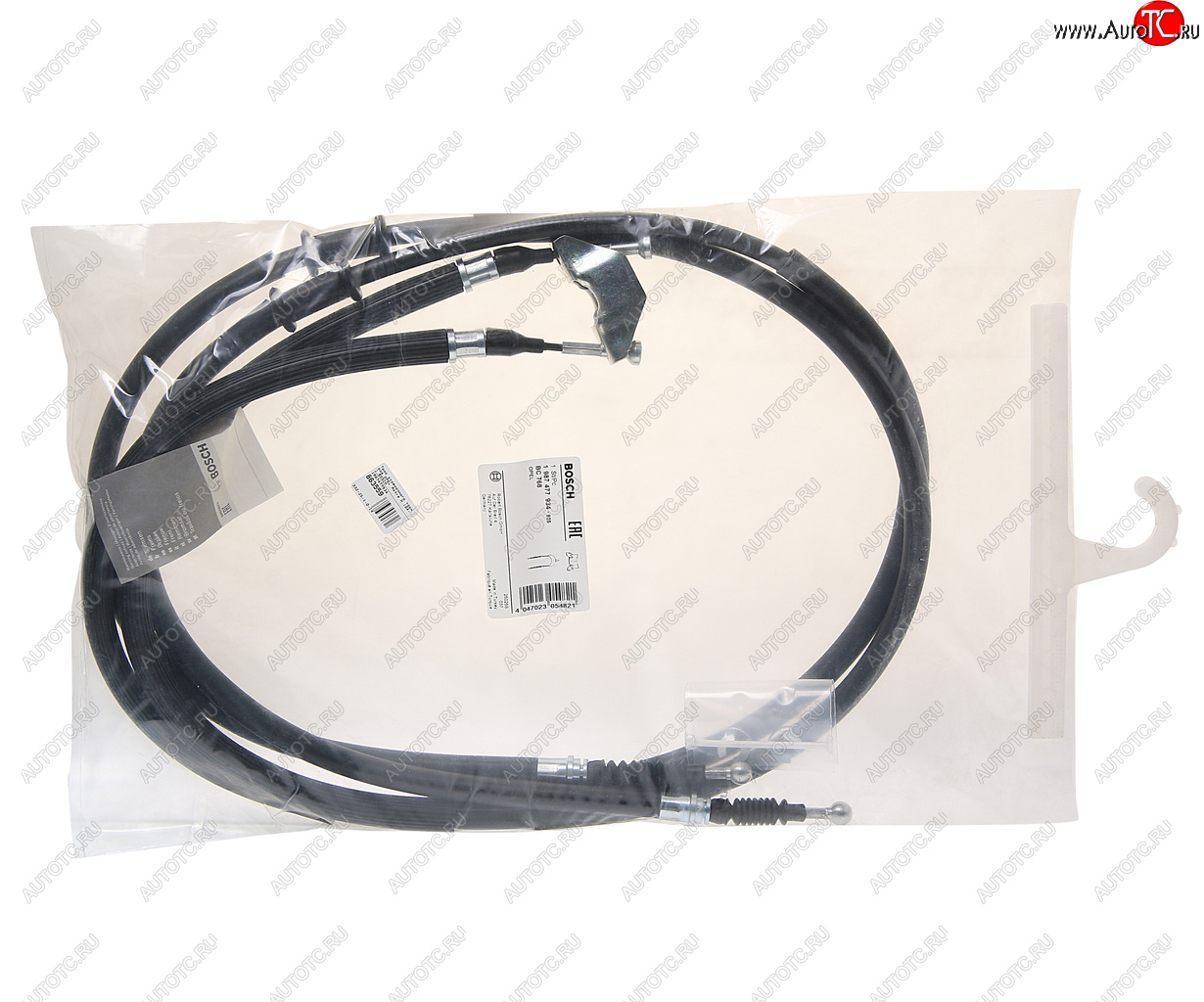4 999 р. Трос стояночного тормоза OPEL Astra H (04-) BOSCH BOSCH 1987477934  с доставкой в г. Керчь
