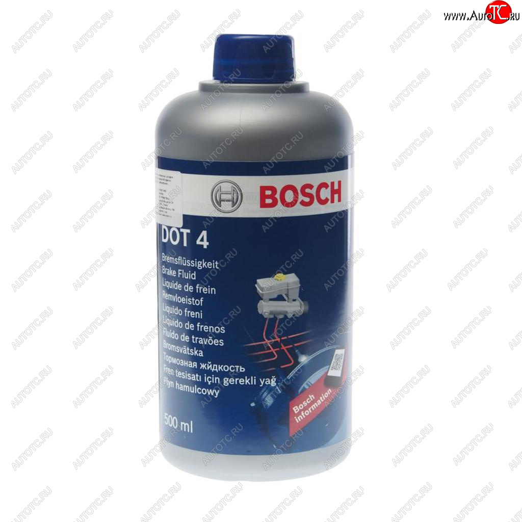 429 р. Жидкость тормозная DOT-4 0.5л BOSCH BOSCH 1987479106  с доставкой в г. Керчь