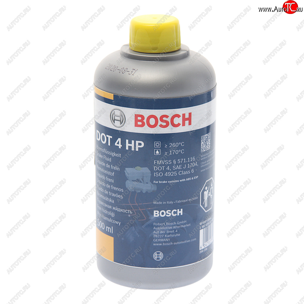 759 р. Жидкость тормозная DOT-4 0.5л BOSCH BOSCH 1987479112  с доставкой в г. Керчь