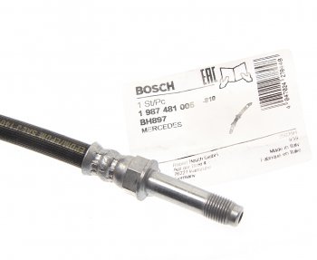 1 439 р. Шланг тормозной MERCEDES Vito (96-03) передний BOSCH BOSCH 1987481005  с доставкой в г. Керчь. Увеличить фотографию 2