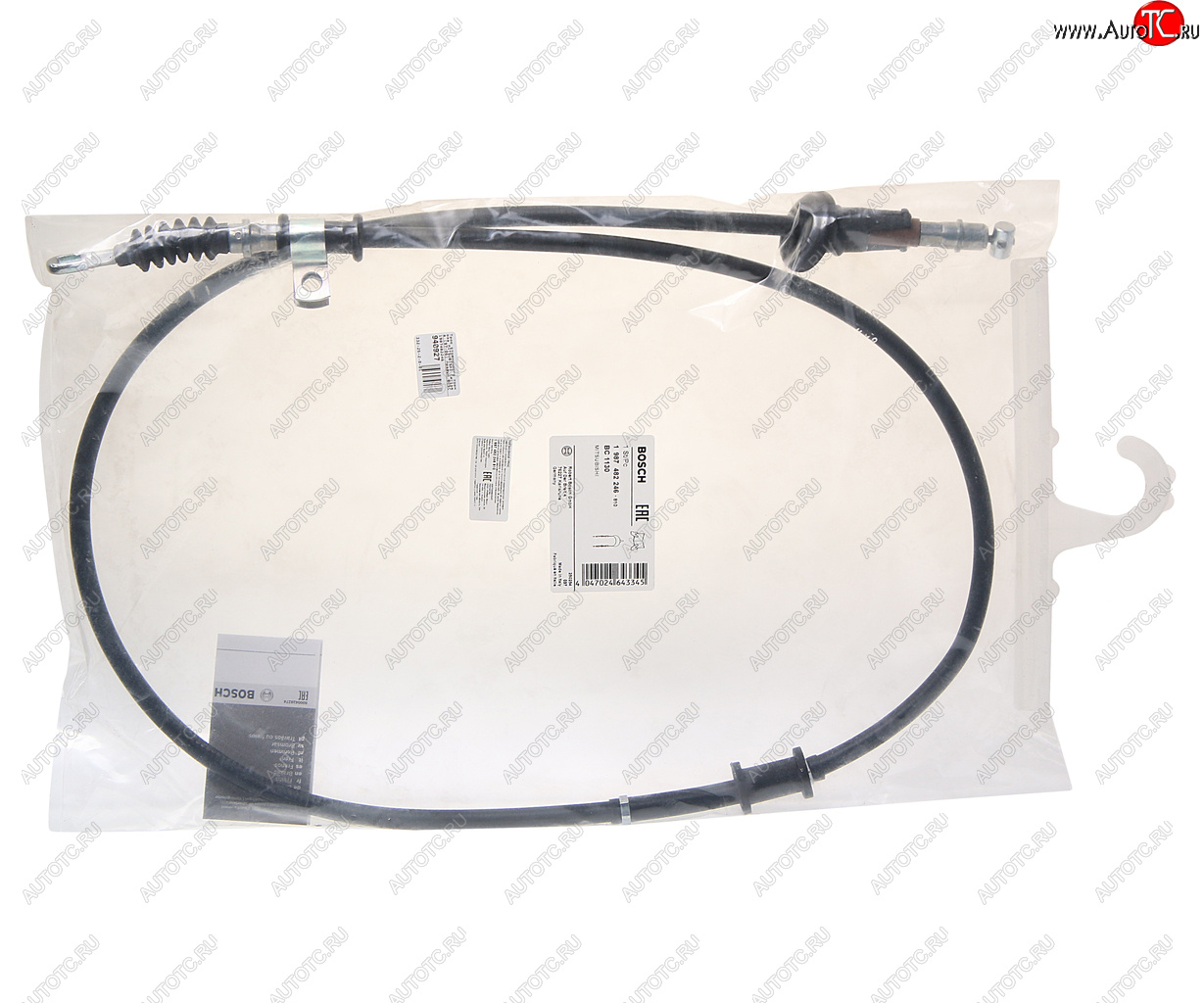 1 859 р. Трос стояночного тормоза MITSUBISHI Carisma (97-06) правый BOSCH BOSCH 1987482246 BOSCH 1987482246  с доставкой в г. Керчь