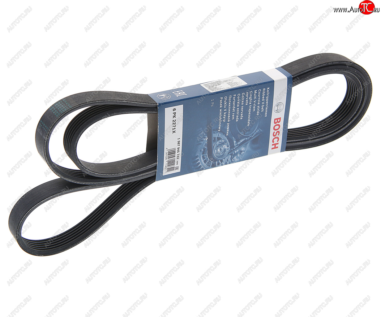 1 299 р. Ремень приводной поликлиновой 6PK2271X BOSCH BOSCH 1987945742  с доставкой в г. Керчь