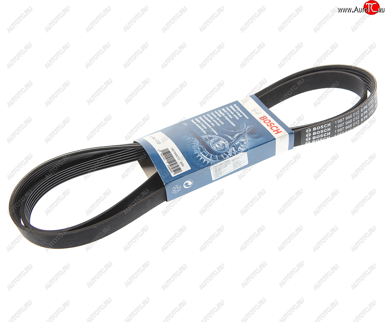 1 399 р. Ремень приводной поликлиновой 6PK1733 BOSCH BOSCH 1987946012  с доставкой в г. Керчь