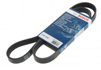 899 р. Ремень приводной поликлиновой 5PK1150 BOSCH BOSCH 1987946040  с доставкой в г. Керчь. Увеличить фотографию 1