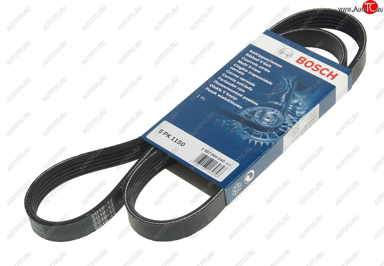 899 р. Ремень приводной поликлиновой 5PK1150 BOSCH BOSCH 1987946040  с доставкой в г. Керчь