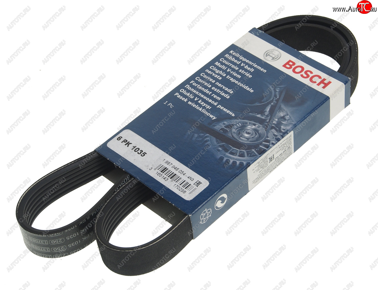 759 р. Ремень приводной поликлиновой 6PK1035 BOSCH BOSCH 1987946054  с доставкой в г. Керчь