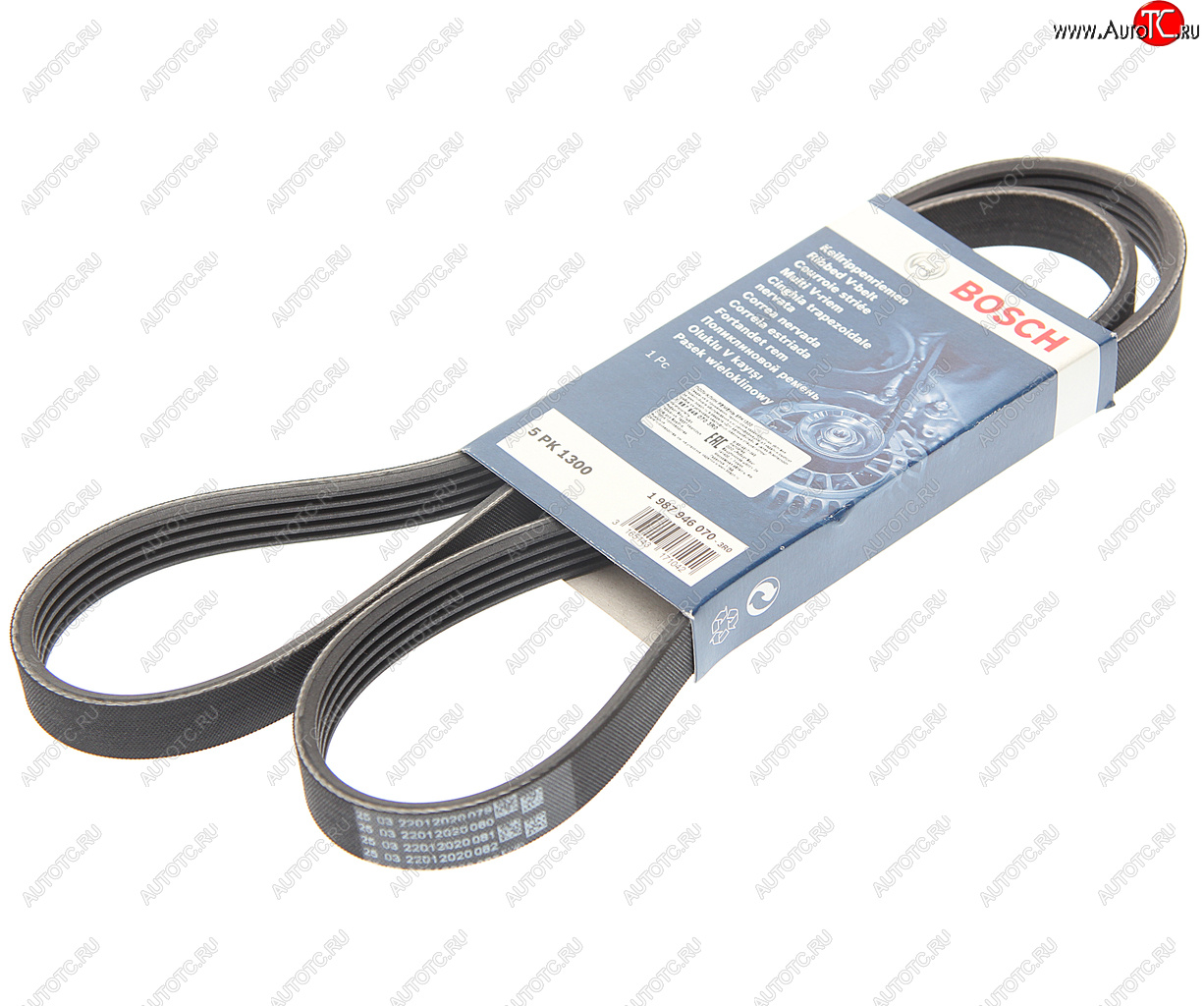 839 р. Ремень приводной поликлиновой 5PK1300 BOSCH BOSCH 1987946070  с доставкой в г. Керчь