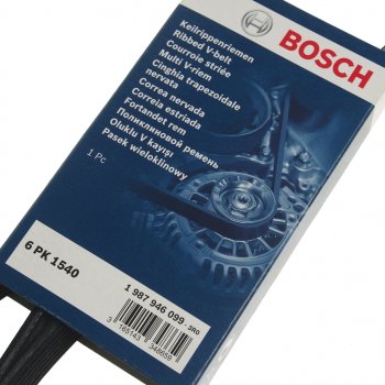 1 049 р. Ремень приводной поликлиновой 6PK1540 BOSCH BOSCH 1987946099  с доставкой в г. Керчь. Увеличить фотографию 2