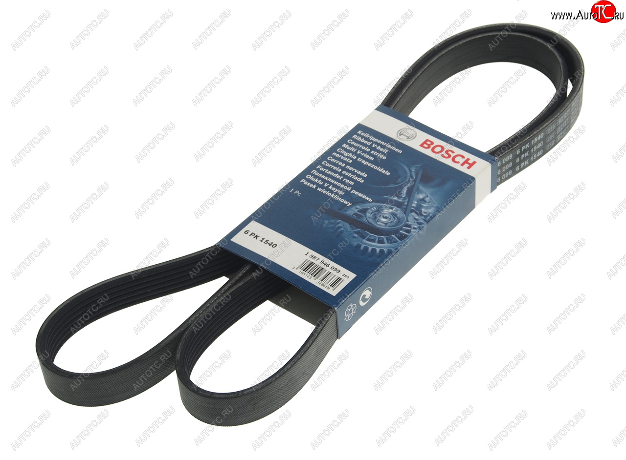 1 049 р. Ремень приводной поликлиновой 6PK1540 BOSCH BOSCH 1987946099  с доставкой в г. Керчь