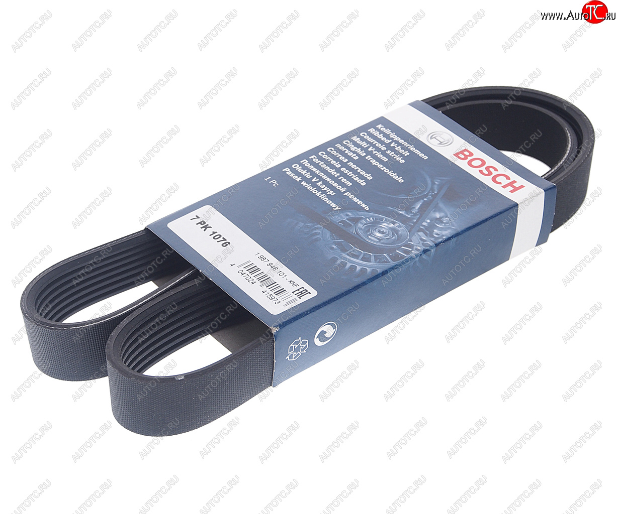 989 р. Ремень приводной поликлиновой 7PK1076 BOSCH BOSCH 1987946101  с доставкой в г. Керчь