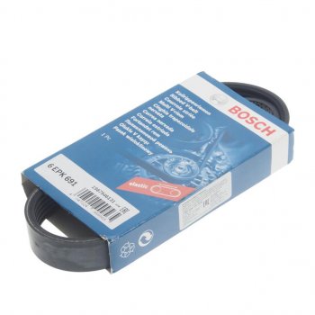 959 р. Ремень приводной поликлиновой 6PK691 BOSCH BOSCH 1987946131  с доставкой в г. Керчь. Увеличить фотографию 1