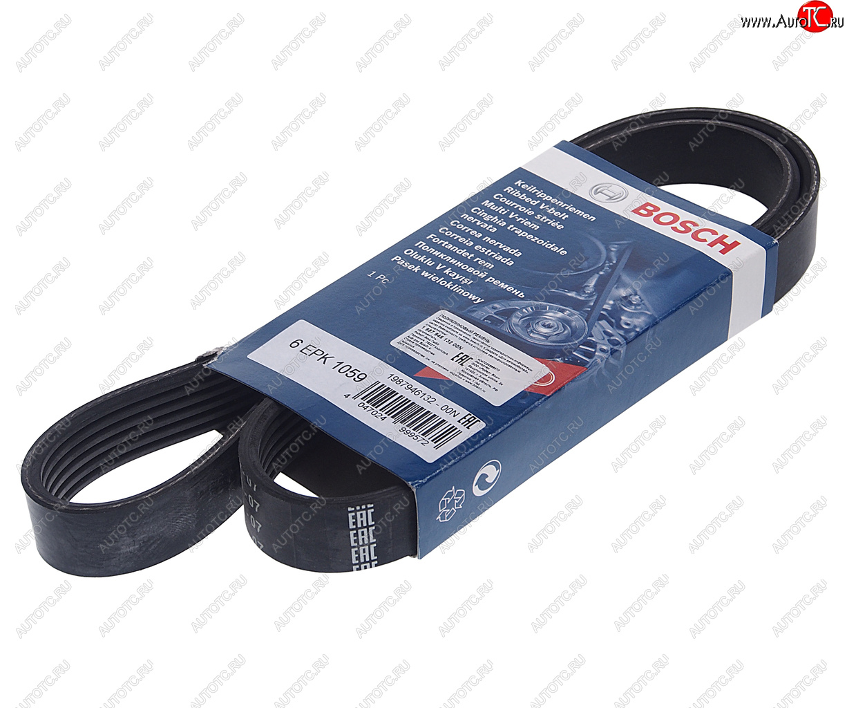 1 499 р. Ремень приводной поликлиновой 6PK1059E BOSCH BOSCH 1987946132  с доставкой в г. Керчь