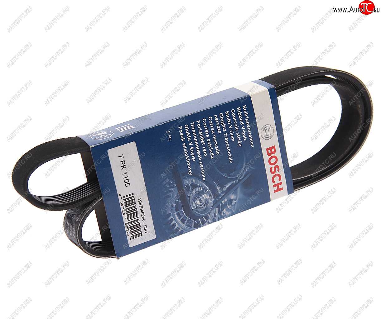 1 299 р. Ремень приводной поликлиновой 7РК1105 BOSCH BOSCH 1987946250 BOSCH 1987946250  с доставкой в г. Керчь