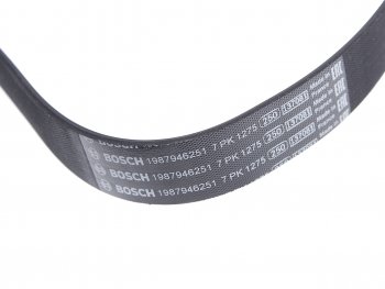1 369 р. Ремень приводной поликлиновой 7PK1275 BOSCH BOSCH 1987946251  с доставкой в г. Керчь. Увеличить фотографию 2