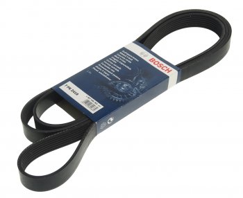 2 299 р. Ремень приводной поликлиновой 7PK2418 BOSCH BOSCH 1987946263  с доставкой в г. Керчь. Увеличить фотографию 1
