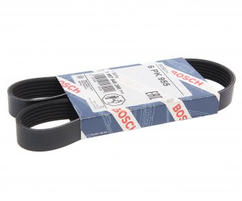 999 р. Ремень приводной поликлиновой 6PK955 HYUNDAI Elantra (06-),i20,i30 KIA Cerato генератора BOSCH BOSCH 1987946298  с доставкой в г. Керчь. Увеличить фотографию 1