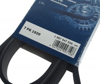 2 199 р. Ремень приводной поликлиновой 7PK1920 TOYOTA Avensis,Rav 4 BOSCH BOSCH 1987947556 BOSCH 1987947556  с доставкой в г. Керчь. Увеличить фотографию 4