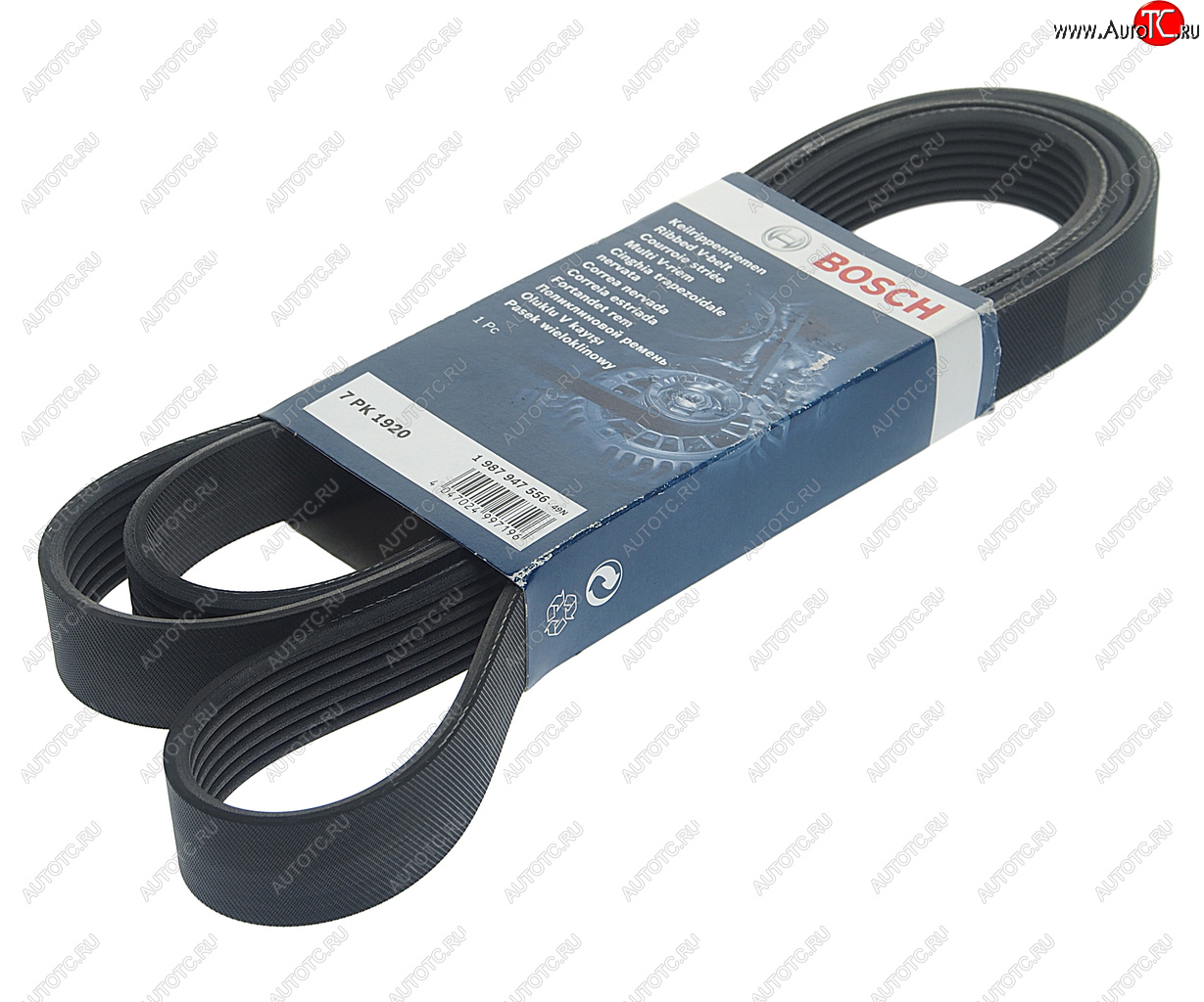 2 199 р. Ремень приводной поликлиновой 7PK1920 TOYOTA Avensis,Rav 4 BOSCH BOSCH 1987947556 BOSCH 1987947556  с доставкой в г. Керчь