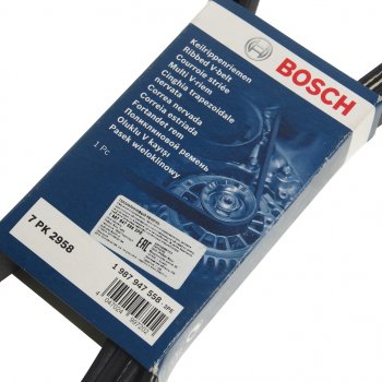 3 699 р. Ремень приводной поликлиновой 7PK2958 BOSCH BOSCH 1987947558 BOSCH 1987947558  с доставкой в г. Керчь. Увеличить фотографию 2