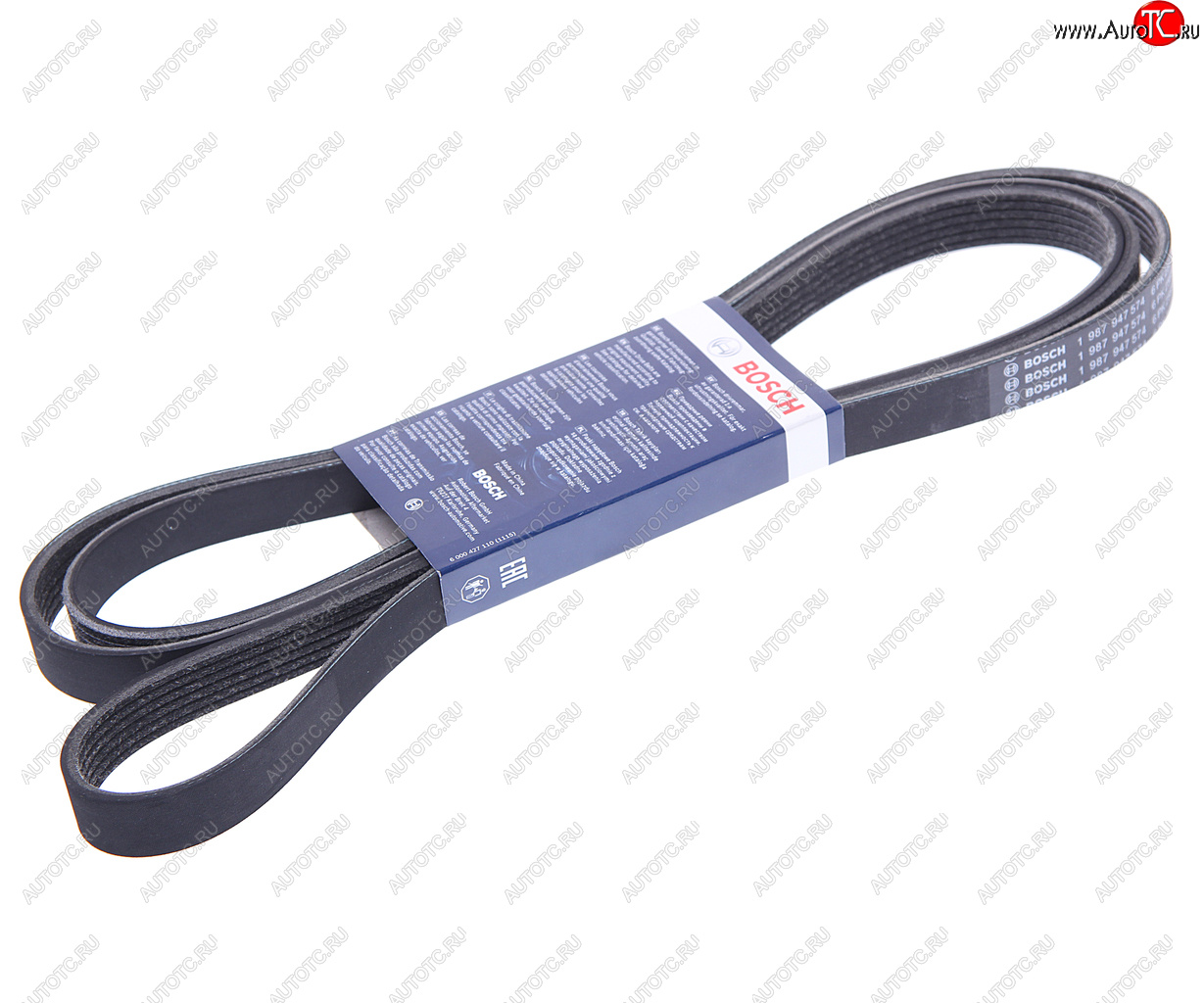 2 399 р. Ремень приводной поликлиновой 6PK2565 MITSUBISHI Outlander (06-) BOSCH BOSCH 1987947574  с доставкой в г. Керчь