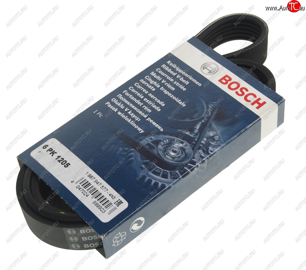 1 089 р. Ремень приводной поликлиновой 6PK1205 BOSCH BOSCH 1987947577  с доставкой в г. Керчь