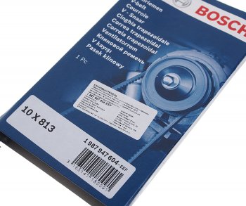 279 р. Ремень приводной клиновой 10х813 BMW 3 (E30) BOSCH BOSCH 1987947604 BOSCH 1987947604  с доставкой в г. Керчь. Увеличить фотографию 2