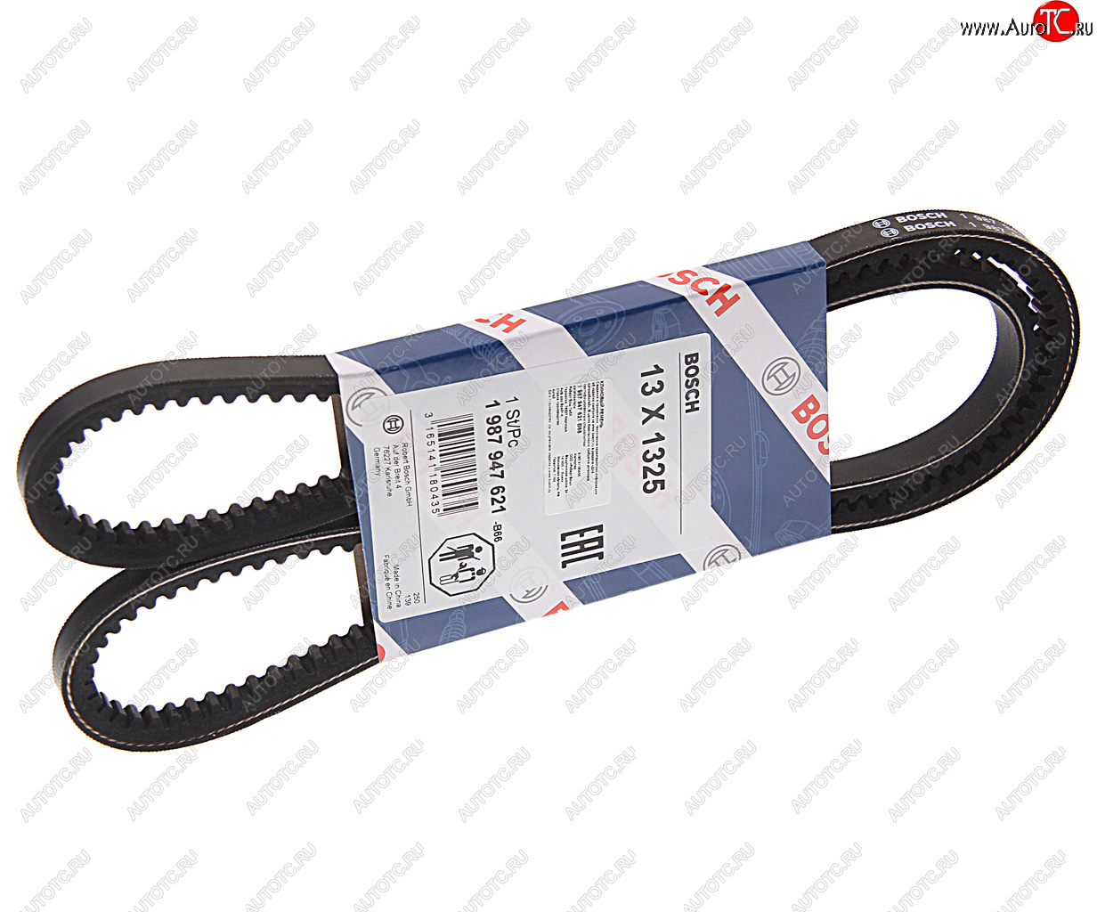 729 р. Ремень приводной клиновой 13х1325 BOSCH BOSCH 1987947621  с доставкой в г. Керчь