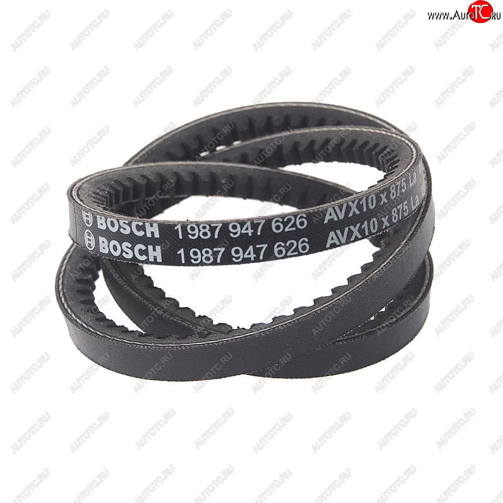569 р. Ремень приводной клиновой 10х875 ГАЗ 2.9 i 16V BOSCH BOSCH 1987947626  с доставкой в г. Керчь