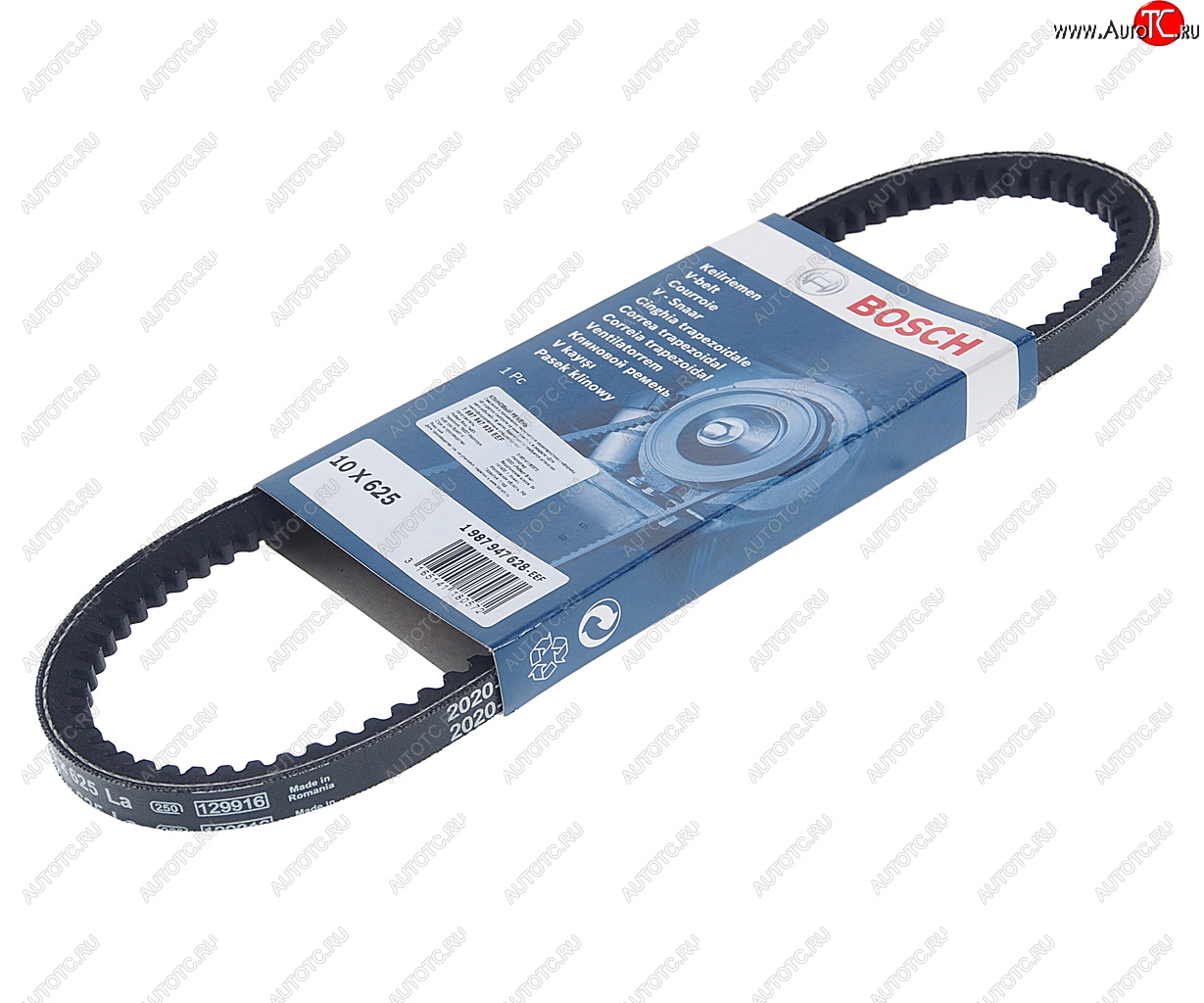 459 р. Ремень приводной клиновой 10х625 BOSCH BOSCH 1987947628  с доставкой в г. Керчь