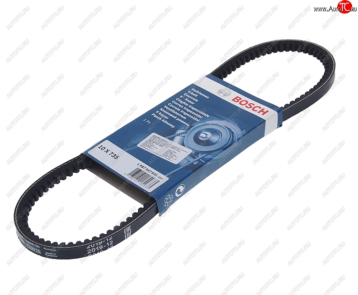 258 р. Ремень приводной клиновой 10X735 BOSCH BOSCH 1987947631  с доставкой в г. Керчь