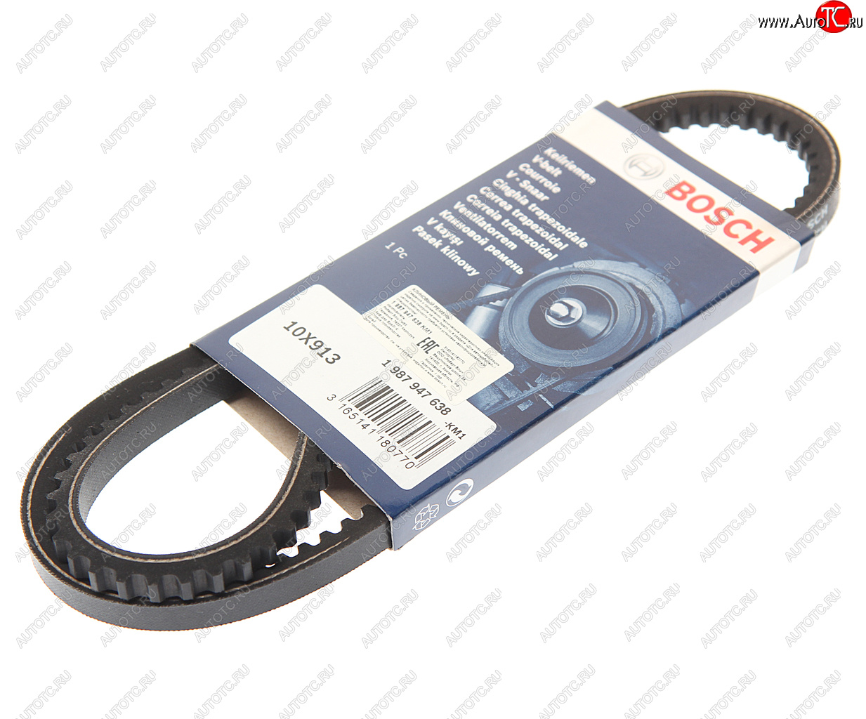 329 р. Ремень приводной клиновой 10Х913 BOSCH BOSCH 1987947638  с доставкой в г. Керчь