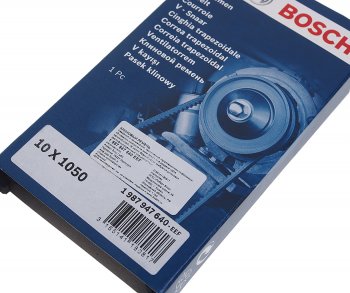 349 р. Ремень приводной клиновой 10X1050 BOSCH BOSCH 1987947640  с доставкой в г. Керчь. Увеличить фотографию 2