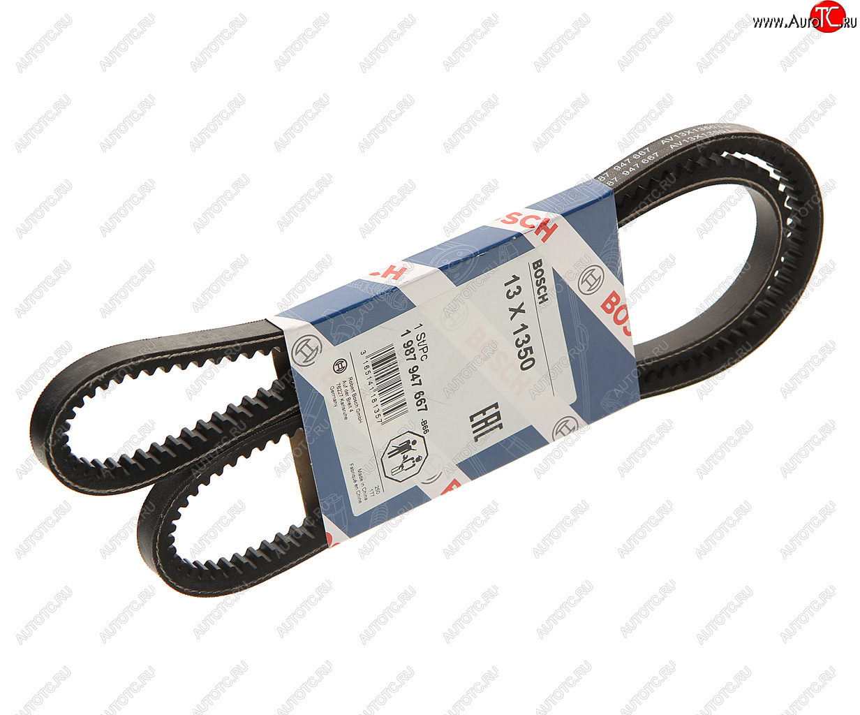 729 р. Ремень приводной клиновой 13х1350 BOSCH BOSCH 1987947667  с доставкой в г. Керчь