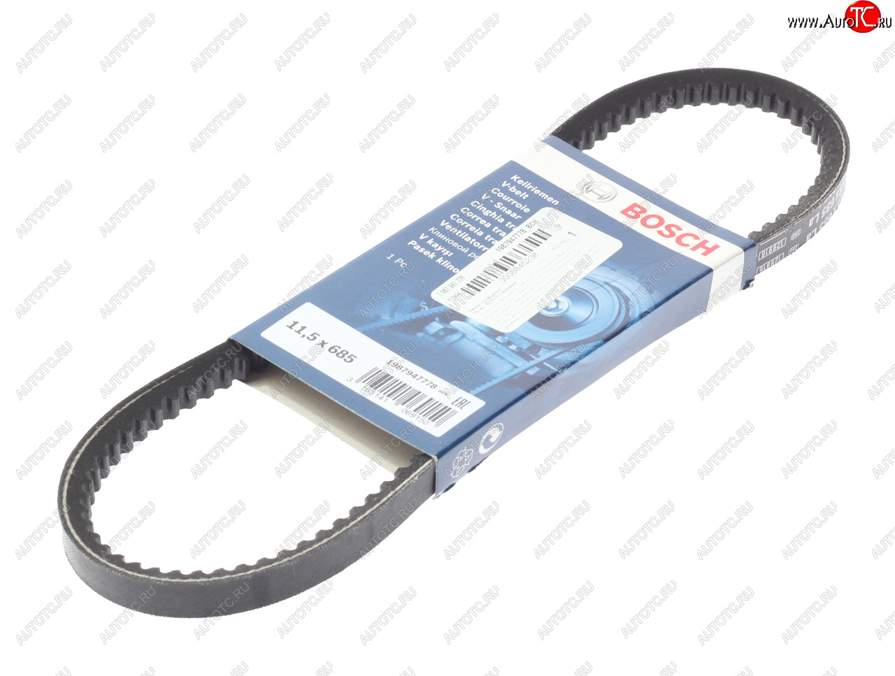 369 р. Ремень приводной клиновой 11.5х685 BOSCH BOSCH 1987947778 BOSCH 1987947778  с доставкой в г. Керчь