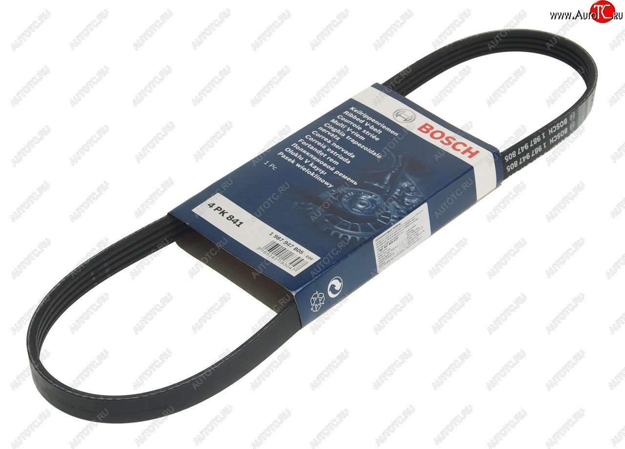 539 р. Ремень приводной поликлиновой 4PK841 BOSCH BOSCH 1987947805 BOSCH 1987947805  с доставкой в г. Керчь