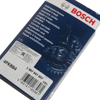 559 р. Ремень приводной поликлиновой 4PK884 BOSCH BOSCH 1987947807 BOSCH 1987947807  с доставкой в г. Керчь. Увеличить фотографию 2
