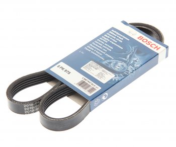 599 р. Ремень приводной поликлиновой 5PK975 BOSCH BOSCH 1987947813 BOSCH 1987947813  с доставкой в г. Керчь. Увеличить фотографию 1
