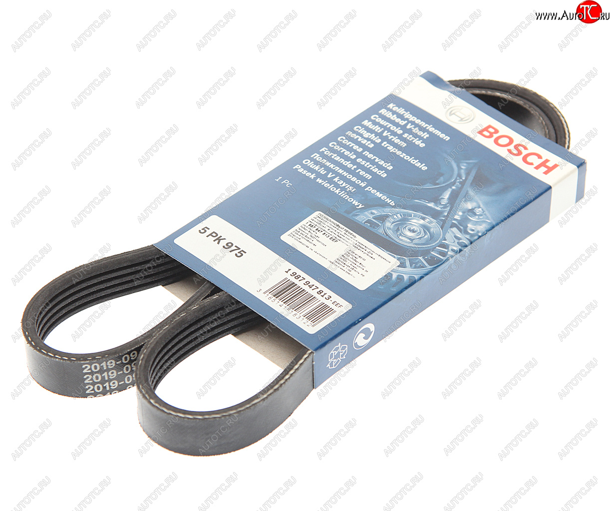 599 р. Ремень приводной поликлиновой 5PK975 BOSCH BOSCH 1987947813 BOSCH 1987947813  с доставкой в г. Керчь