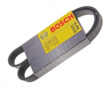 1 299 р. Ремень ВАЗ-1118 генератора с кондиционером BOSCH BOSCH 1987947816  с доставкой в г. Керчь. Увеличить фотографию 1