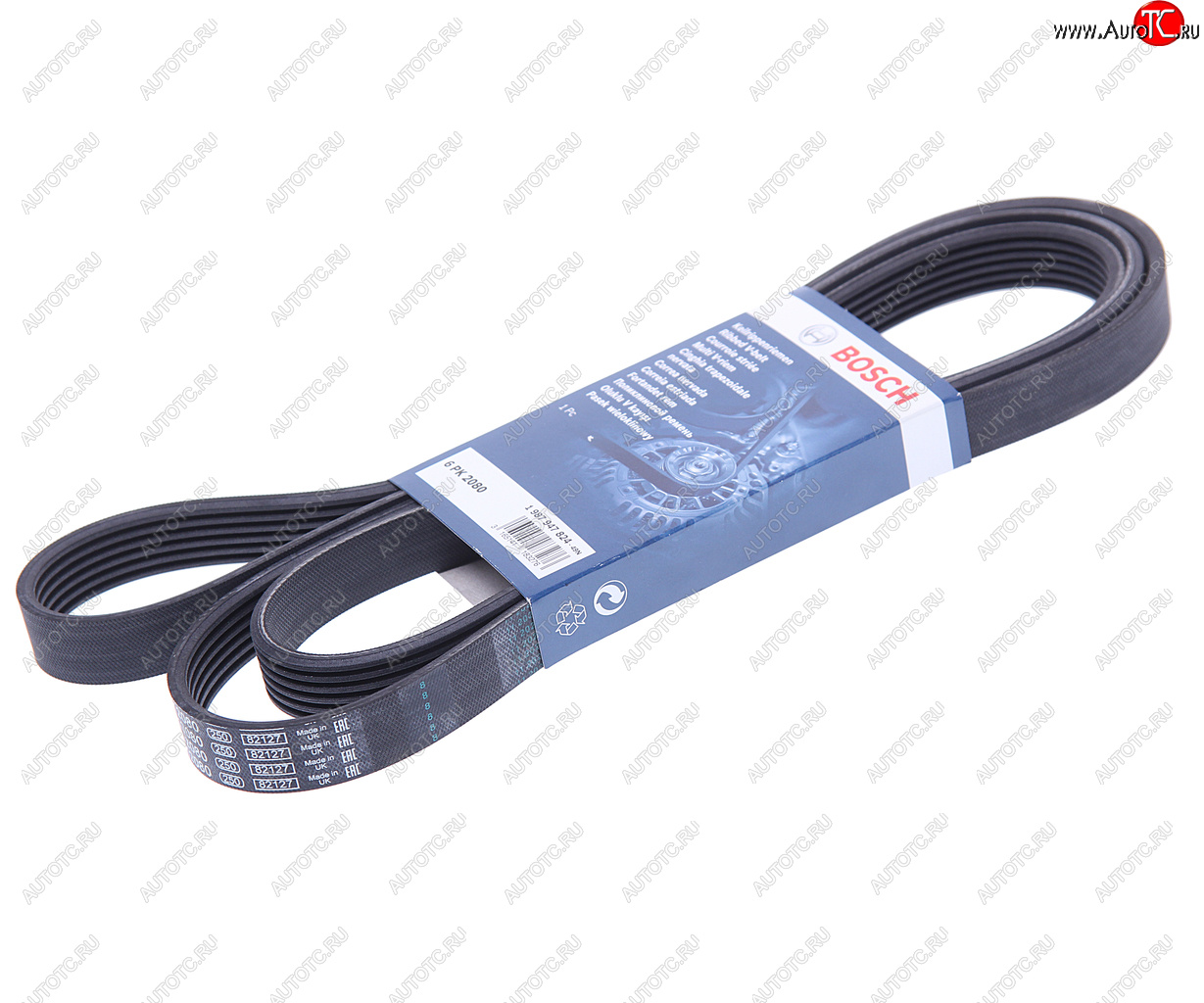 1 249 р. Ремень приводной поликлиновой 6PK2080 BOSCH BOSCH 1987947824  с доставкой в г. Керчь